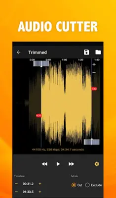 Video Cutter android App screenshot 1